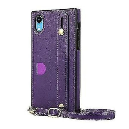 Fashion Axelrem För Iphone Xs Max Skal (Lila)