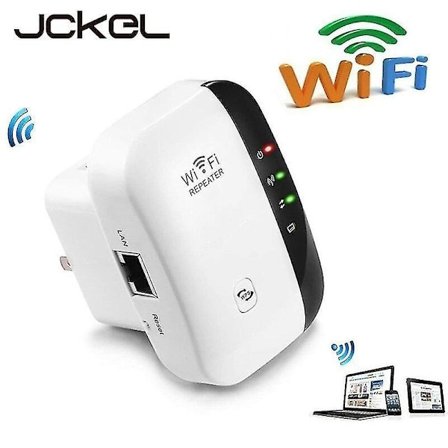 Trådløs Wifi Repeater 300mbps Forlengelse Forsterker Booster