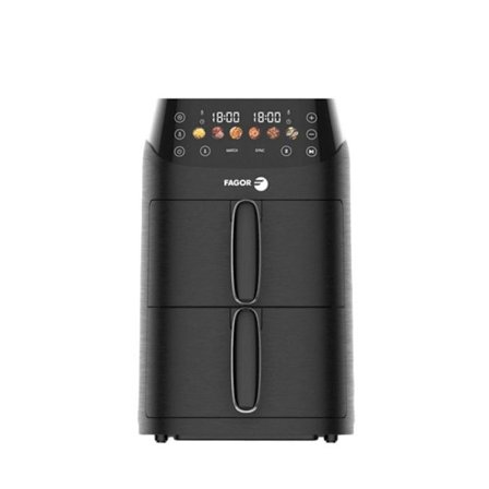 Fagor Fritös utan olja 2x2.5l 2000w svart - fg3301