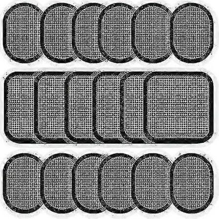 Sxbd Erstatningsgelpuder Kompatible Med Alle Mavebælter, 6 Sæt (18 Gelpuder)