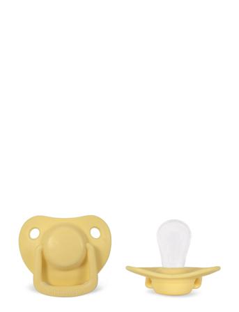 2-Pack Pacifiers - Pale Banana 0-6 Months Baby & Maternity Pacifiers & Accessories Pacifiers Gul Filibabba