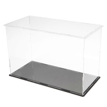 Pölytiivis akryylinen vitriini miniautoille, suojaava säilytyslaatikko