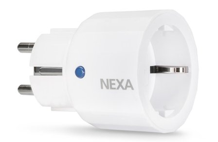 Nexa AD-180 Plug-in vastaanotin on/off, Z-Wave Z-Wave Plug-in-vastaanotinrele pistorasiaan. Maks. 1500 W:n resistiivinen kuorma, 150 W LED., 