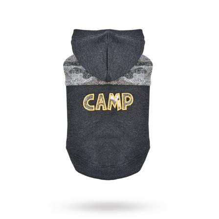 Puppia - Camp - C. Grey SMALL - Hundtröja & hund t-shirt från Doggie.se