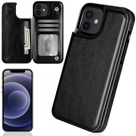 iPhone 12 / 12 Pro Shockproof Cover Kortholder 3-SLOT Flippr