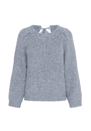 Soaked In Luxury Pleoni Pullover Tröjor Dam Blå S