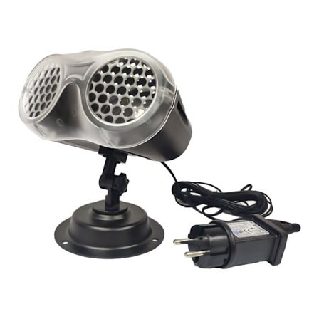 Indendørs og udendørs sneprojektor snefnugprojektorbelysning IP65 vandtæt dekorativ lampe til have, hjem, bryllup, aften, jul, fest