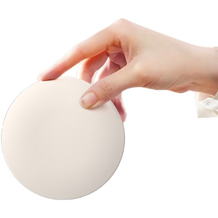 Sminkspegel med UV-kamera för solskyddstest, fickformat sminkspegel