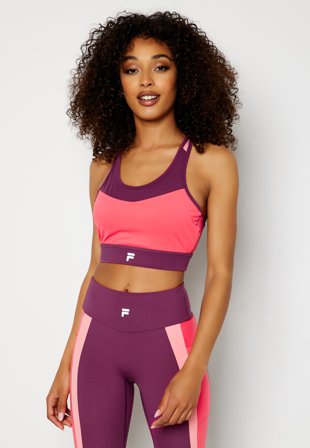 FILA Rabenau Cropped Top 43001 Rouge Red-Flam Klær