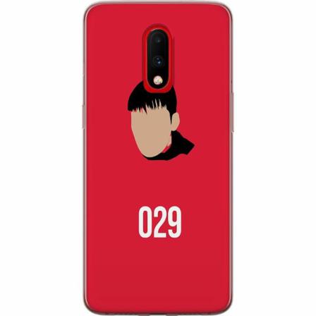 Oneplus 7 Genomskinligt Skal Squid Game