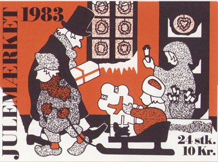 Danmark - julmärkehæfte 1983 - 2.-sortering