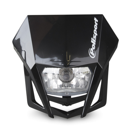 Lampa Przednia Polisport LMX Czarna