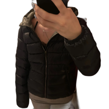 Mörkblå dunjacka från colmar