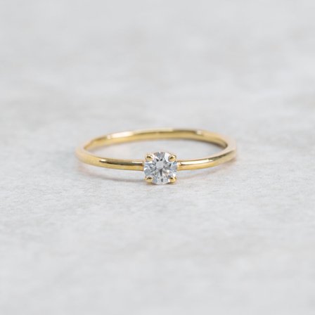 Förlovningsring Dunört, 18K rödguld 0.30 Carat - Förlovning- och vigselringar