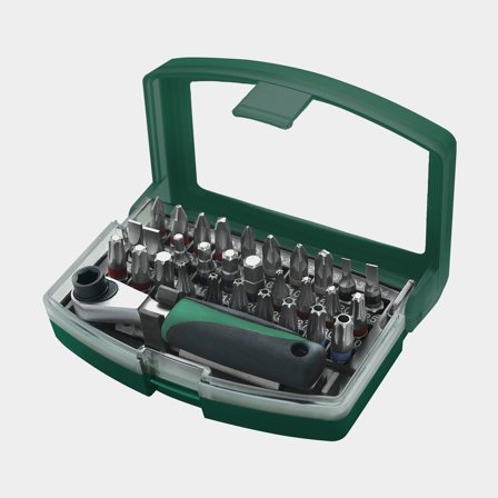 Bitsset BR-M Bit-Set, magnetisk, med spärrskaft, 32 delar