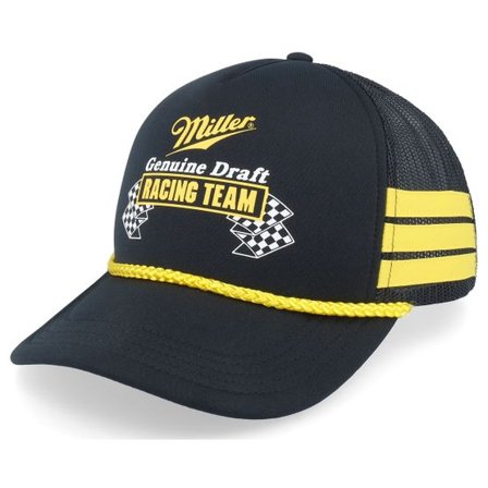 American Needle - Svart trucker Keps - Miller Genuine Draft Talladega Black Trucker @ Hatstore