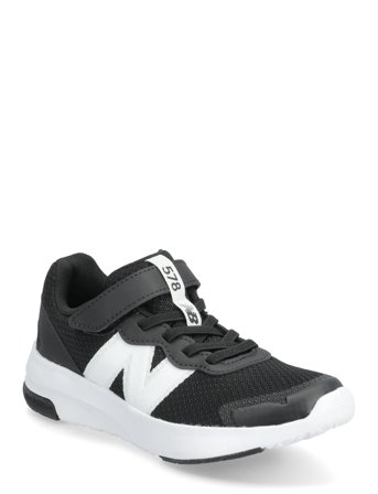 New Balance New Balance Freshfoam 578 Kids Bungee Lace With Top Strap - Black - 30