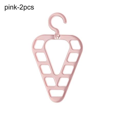 Vaateripustimet Säilytystelineet PINK 2KPL 2KPL pink 2pcs-2pcs