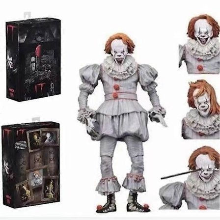 20 cm NECA Ultimate Klovn Actionfigur Horror Collection Halloween Gave (h)