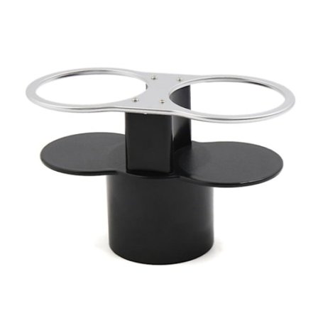 1 st Bärbar Plast Dubbel Håls Bil Flaska Kopphållare