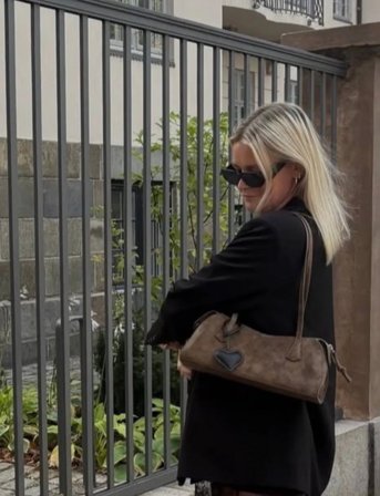 Becksöndergaard Heart Bag Charm - Black - ONE SIZE