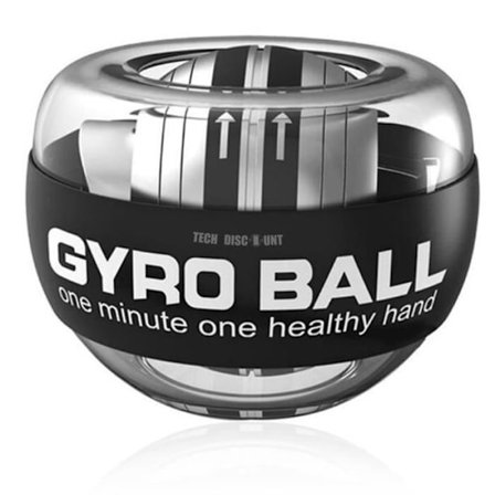 Gyroskop Power Ball - TD - LED - Svart - Fitness - Armträning