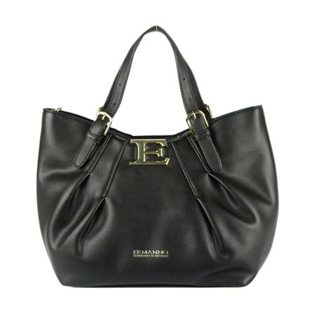 Ermanno Scervino, Shoulder Bags Czarny, Kobieta, Rozmiar: ONE Size