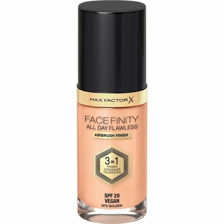 Max Factor Fondotinta Facefinity All Day Flawless 3in1 75 Golden