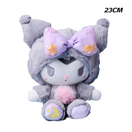 Søt tegneserie Kulomi plysjdukke myk leketøy W