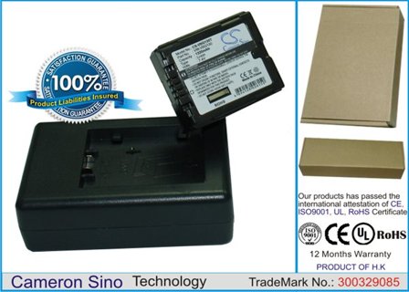 Kameran akku Panasonic HDC-SD9, HDC-HS9, HDC-SD5 jne. varten.