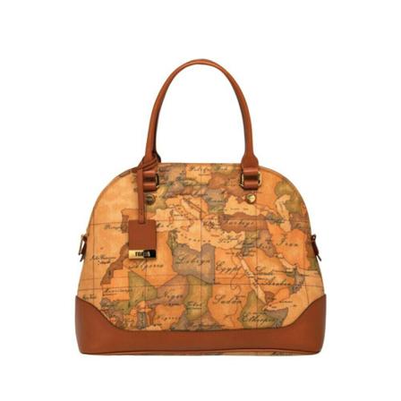 Alviero Martini 1a Classe, Geo classic handbag two handles Bruin, Dames, Maat:ONE Size