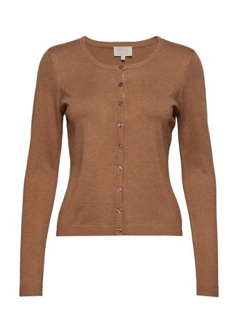 New Laura Cardigan Neuletakki Ruskea Minus