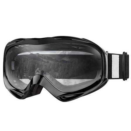 Unisex skibriller for menn og kvinner, snowboardbriller, snøbriller, 100 % UV-beskyttelse, skibriller for brillebrukere, antidugg snowboard