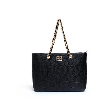 Fracomina, Shopper shoulder bag Zwart, Dames, Maat:ONE Size