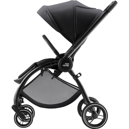 Poussette de Britax Römer. RIO Carbon Noir de la Naissance jusqu'à 22 kg, Dimensions : 110 x 55 x 93 cm
