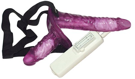 You2Toys: Vibrating Strap-on Duo - Sexleker Vuxen: For par