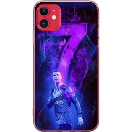 Kompatibelt Mobildeksel til Apple Apple iPhone 11 Ronaldo 7 - Fotballlegenden i Aksjon for Fans