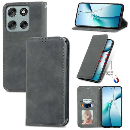 Motorola Moto G56 5G Nahkakotelo korttipaikalla ja magneettisella kiinnityksellä [D]