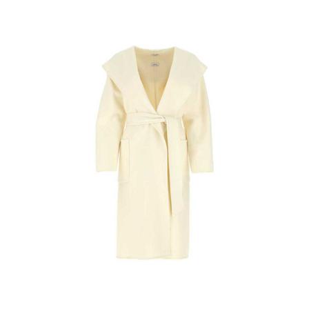 P.a.r.o.s.h., Belted Coats Wit, Dames, Maat:M