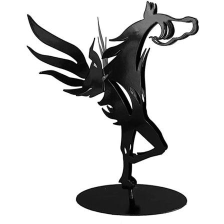 Hest Skulptur Dekorativ Moderne Metall Hest Statue Dyr Statue Dekorasjoner Kunst Statue Stue Dekorasjon C