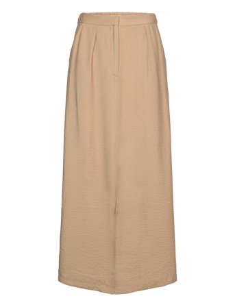 Objfaline Mw Ancle Skirt E Ss Fair 23 Beige Object