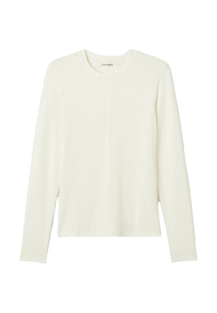 Carin Wester Långärmad topp i lyocellmix IMOLA Överdelar Vit M