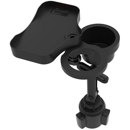 Roterende bakke kopholder forlængeradapter til køretøjstelefonarrangør drikkeflaske uden kabelopladning