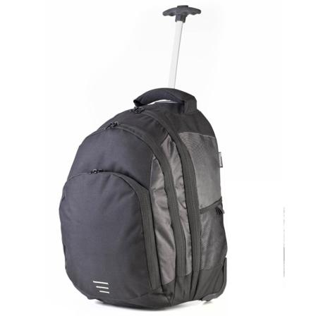 Shugon Carrara Ii Trolleyryggsäck One Size Svart/silver
