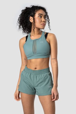 ICANIWILL - Mercury Sports Bra Aqua Green - Sport-BH - Damen - ICIW