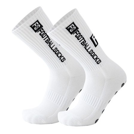 Tykk frotté bund midt-læg sokker, sportsstrømper til mænd og kvinder, hvid
