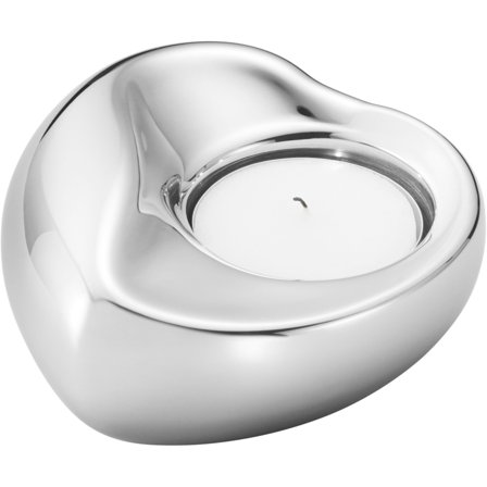 Georg jensen Heart värmeljusstake, rostfritt stål | Inredning > Ljusstakar & Lyktor > Ljusstakar > Ljusstake | Bagaren och Kocken