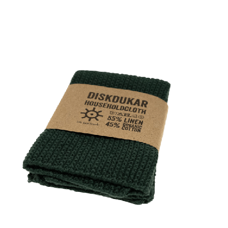 Iris hantverk Diskduk Tall Rengöring & tvätt Unisex Grön ONESIZE