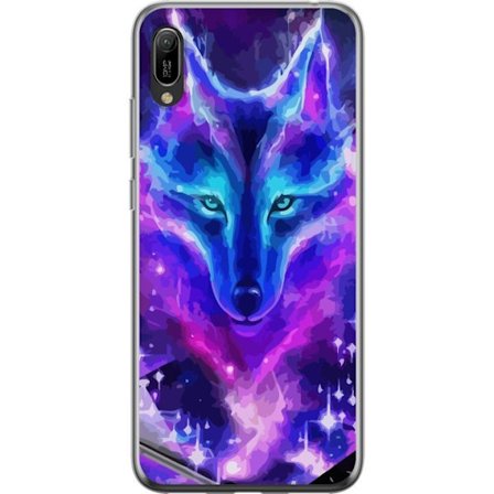 Mobilskal till Huawei Y6 Pro (2019) med Neon Varg