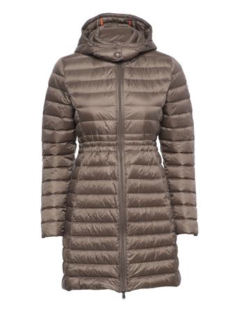 Vero Ml Capuche Long Basique Brown JOTT